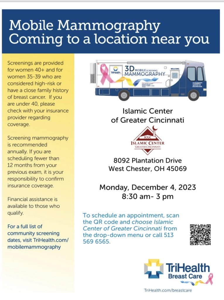 Tri-Health MAMMO Bus